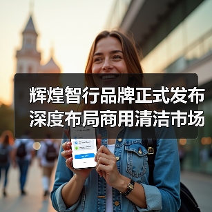 辉煌智行品牌正式发布 深度布局商用清洁市场（图2）