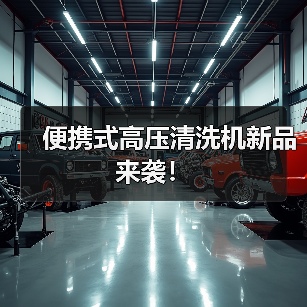 便携式高压清洗机新品来袭！（图2）