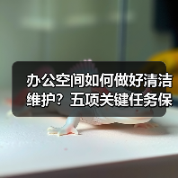 办公空间如何做好清洁维护？五项关键任务保障您的舒适办公！（图2）