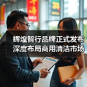 辉煌智行品牌正式发布 深度布局商用清洁市场（图4）