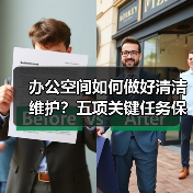 办公空间如何做好清洁维护？五项关键任务保障您的舒适办公！（图4）