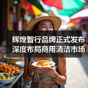 辉煌智行品牌正式发布 深度布局商用清洁市场（图2）