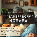 “SAP ERP&CRM”系统项目启动会（图2）