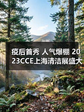 疫后首秀 人气爆棚 2023CCE上海清洁展盛大开幕！（图4）