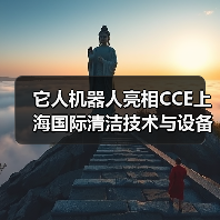 它人机器人亮相CCE上海国际清洁技术与设备博览会（图1）