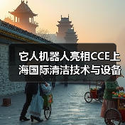 它人机器人亮相CCE上海国际清洁技术与设备博览会（图2）
