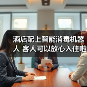 酒店配上智能消毒机器人 客人可以放心入住啦~（图2）