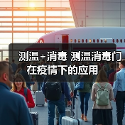 测温+消毒 测温消毒门在疫情下的应用（图1）