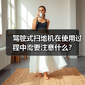 驾驶式扫地机在使用过程中需要注意什么？（图3）