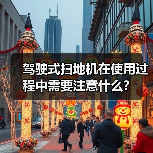 驾驶式扫地机在使用过程中需要注意什么？（图4）