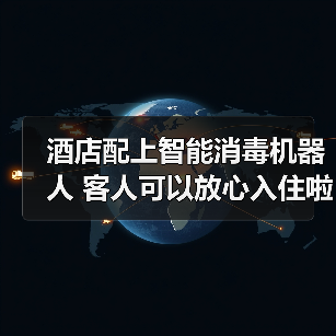 酒店配上智能消毒机器人 客人可以放心入住啦（图2）