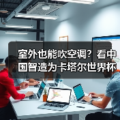室外也能吹空调？看中国智造为卡塔尔世界杯带来硬核“科技狠活”！（图2）