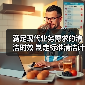 满足现代业务需求的清洁时效 制定标准清洁计划时需要考虑的5个因素（图1）