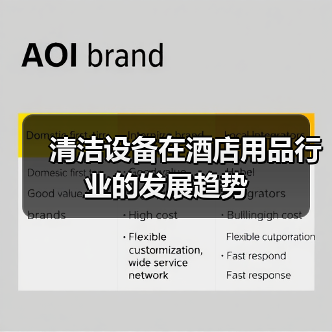 清洁设备在酒店用品行业的发展趋势（图1）