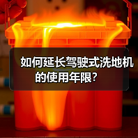 如何延长驾驶式洗地机的使用年限？（图1）