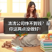 清洁公司挣不到钱？是你这两点没做好！（图4）