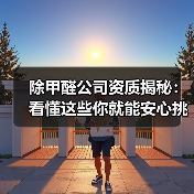 除甲醛公司资质揭秘：看懂这些你就能安心挑选！（图4）