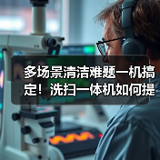 多场景清洁难题一机搞定！洗扫一体机如何提升效率？（图2）