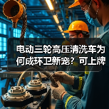 电动三轮高压清洗车为何成环卫新宠？可上牌有路权揭秘（图1）