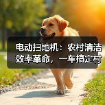 电动扫地机：农村清洁效率革命，一车搞定村道卫生（图3）
