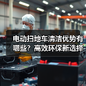 电动扫地车清洁优势有哪些？高效环保新选择（图3）
