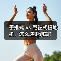 手推式 vs 驾驶式扫地机，怎么选更划算？（图1）