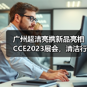 广州超洁亮携新品亮相CCE2023展会,清洁行业新趋势如何?(图1) 广州超洁亮携新品亮相CCE2023展会,清洁行业新趋势如何?(图1)