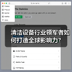清洁设备行业领军者如何打造全球影响力?(图2) 清洁设备行业领军者如何打造全球影响力?(图2)