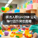 保洁入职仅6分钟 公司赔付百万背后真相（图4）