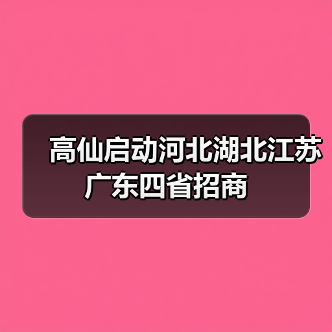 高仙启动河北湖北江苏广东四省招商(图4) 高仙启动河北湖北江苏广东四省招商(图4)