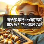 清洁服务行业如何高质量发展？物业高峰论坛深度解析（图1）