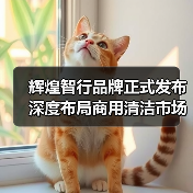 辉煌智行品牌正式发布 深度布局商用清洁市场