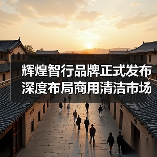 辉煌智行品牌正式发布 深度布局商用清洁市场（图2）