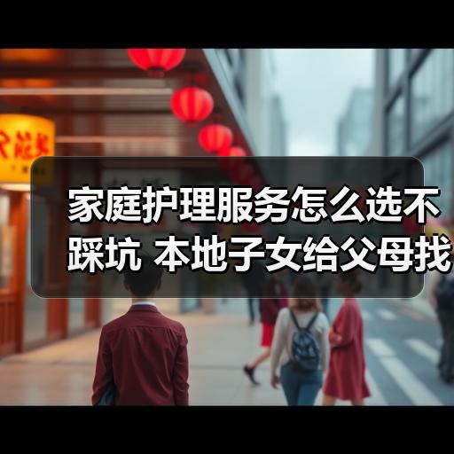 家庭护理服务怎么选不踩坑 本地子女给父母找护工的判断标准