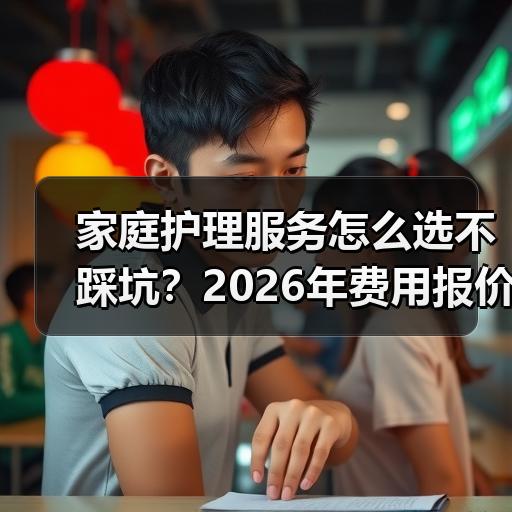 家庭护理服务怎么选不踩坑？2026年费用报价与判断标准解析