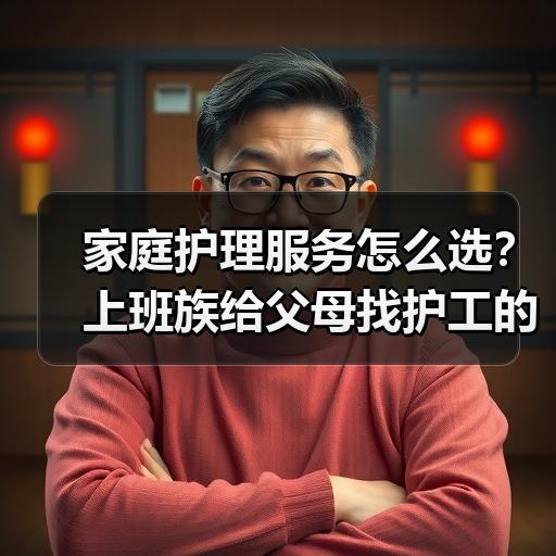 家庭护理服务怎么选？上班族给父母找护工的避坑经验
