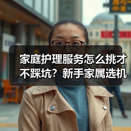 家庭护理服务怎么挑才不踩坑？新手家属选机构前先看这几点